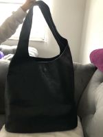 Schwarze XXL Schultertasche / Shopper Hessen - Wiesbaden Vorschau