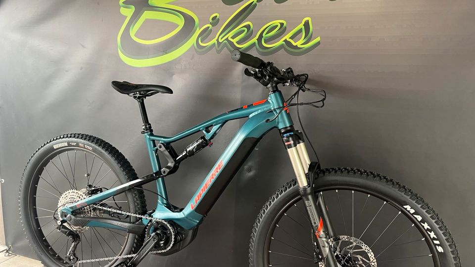 ‼️ LAPPIERE OVERVOLT FULLY EBIKE 555km‼️ TR 4.5 Gr. M 1,60-1,80m 2021 Garantie hydraulische Sattelstütze in Winzer