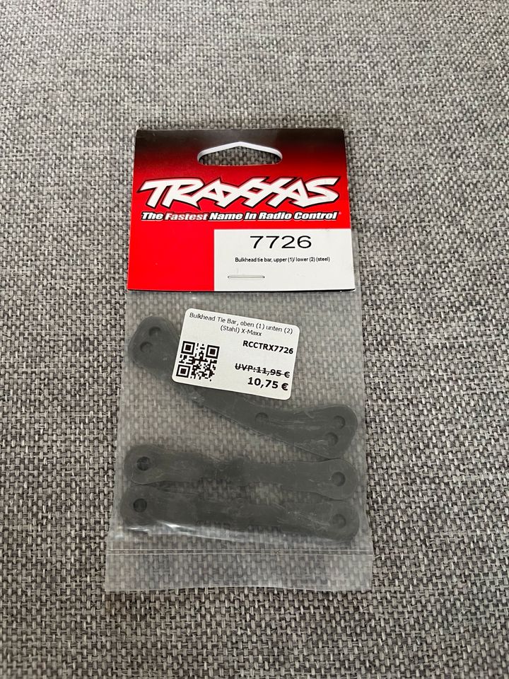 Traxxas 7726 X-Maxx Ersatzteil Bulkhead Tie Bar Stahl in Duisburg