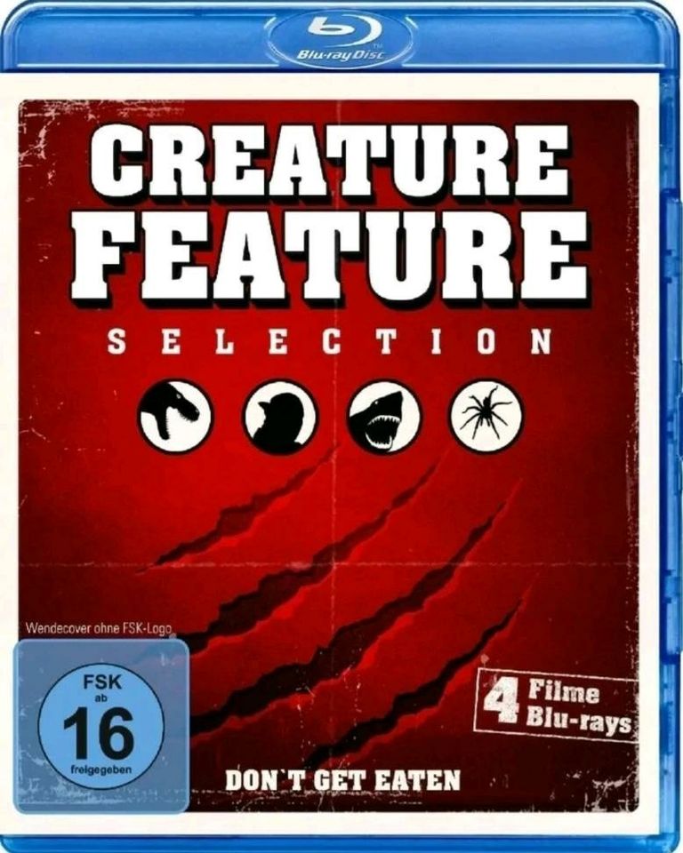 4 in 1 Creature Feature Selection (Blu-ray) Neu/OVP in Berlin