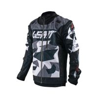 LEATT Jacke Moto GPX 4.5 X-Flow Camo Schwarz/Weiß Sachsen - Großolbersdorf Vorschau