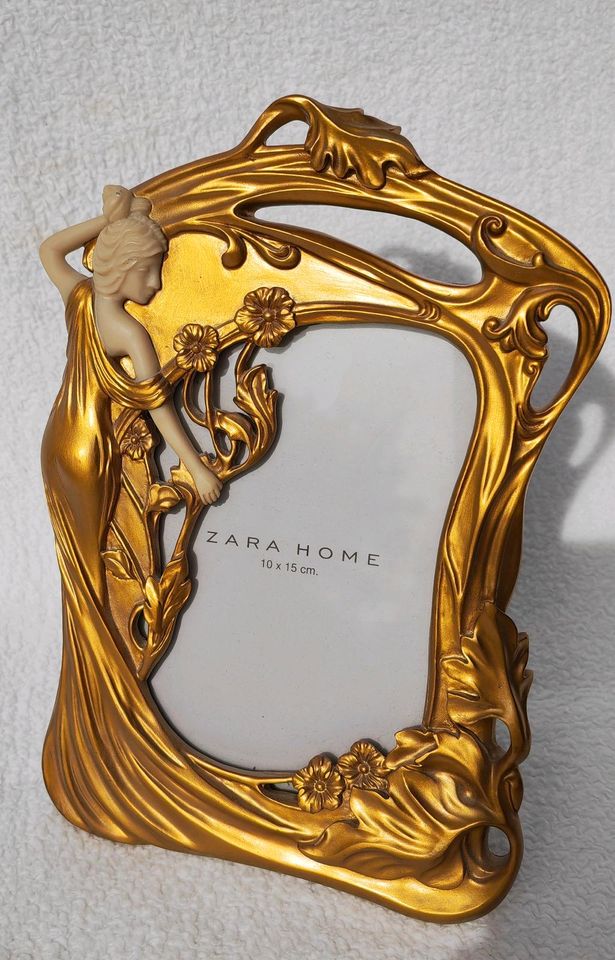 Zara Home Bilderrahmen goldfarben, verspielt *NEU * in Schwabach