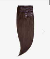 Clip in extensions 60 cm Echthaar in Braun Nordrhein-Westfalen - Gummersbach Vorschau