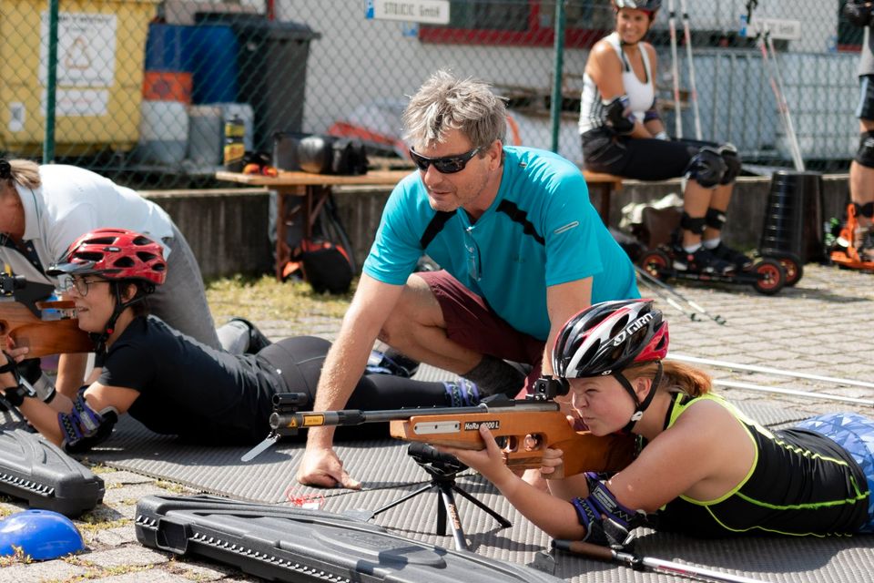 Mobile Laser-Biathlon-Schießstände als Event-Modul mieten in Mühlheim am Main