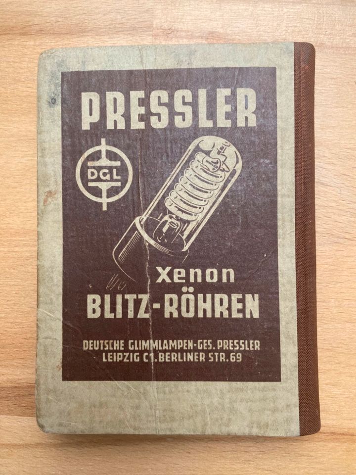 Fotojahrbuch 1955 f. Fachfotografen, Fotolaboranten und - händler in Aken