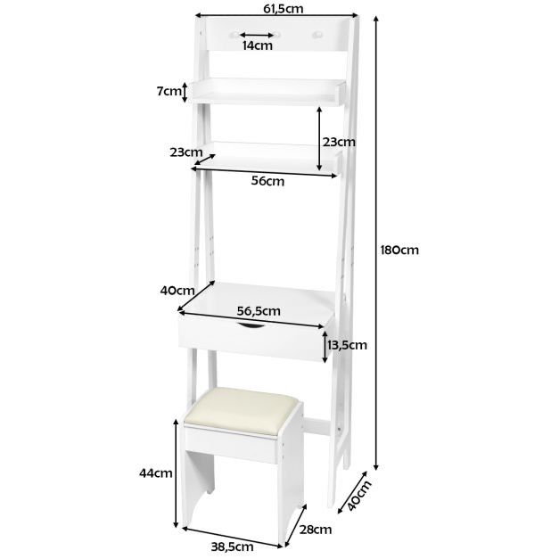 Schminktisch mit Hocker, 139€* in Köln