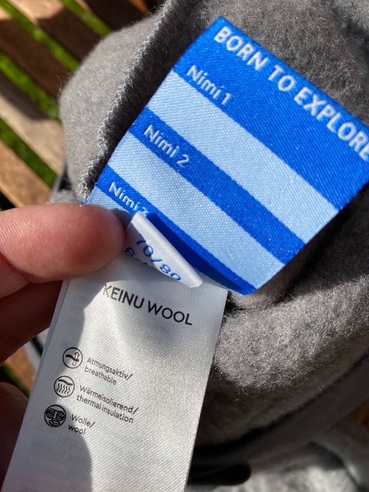 Finkid Keinu Wool Gr. 70/80 Latzhose in Berlin