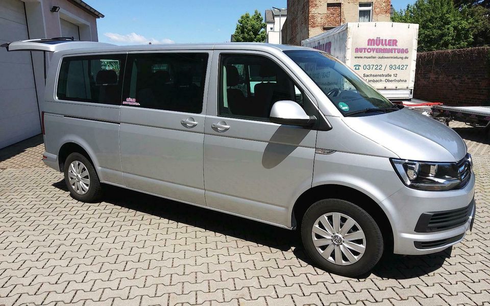 Kleinbus VW T6 Caravelle mieten / Chemnitz Glauchau Meerane in Limbach-Oberfrohna