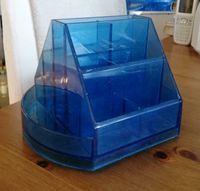 Vintage Stiftehalter Make Up Organizer drehbar, blau -- €25 Berlin - Mitte Vorschau