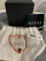 ✨Neu✨Guess Armband Roségold mit blauem Herzstein✨ Niedersachsen - Stadland Vorschau