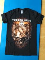 T-Shirt: TIME FOR METAL (Baumwolle, ungetragen) Nordrhein-Westfalen - Hilden Vorschau