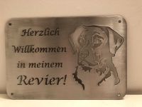 Edelstahl Labrador Hund individuell Geschenk cortenstahl Bayern - Waldstetten Vorschau