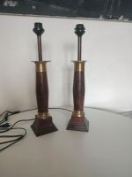 Vintage Stehlampe Nachttisch groß Braun Gold Berlin - Schöneberg Vorschau