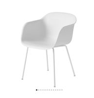 Muuto Fiber Arm Chair Tube Base white - white Baden-Württemberg - Ingersheim Vorschau