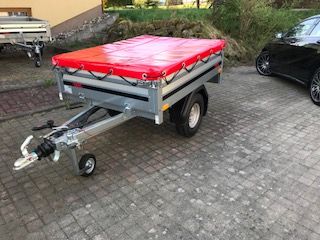 SONDERPREIS Anhänger Quad ATV ,750 kg gebremst Hochlader, Trailer in  Saarland - Freisen, Gebrauchte Auto-Anhänger kaufen