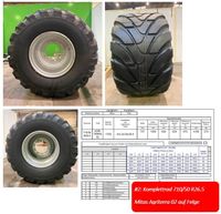 Komplettrad 710/50 R26.5 Mitas Agriterra 02 auf Felge Niedersachsen - Bad Laer Vorschau