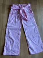 H&M rosa Leinen Wide Leg Pants, Sommerhose Gr. 122 Schleswig-Holstein - Bad Bramstedt Vorschau