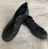 ☀️ Adidas Leder Sneaker Turnschuhe Gr.38 schwarz low Essen - Altenessen Vorschau