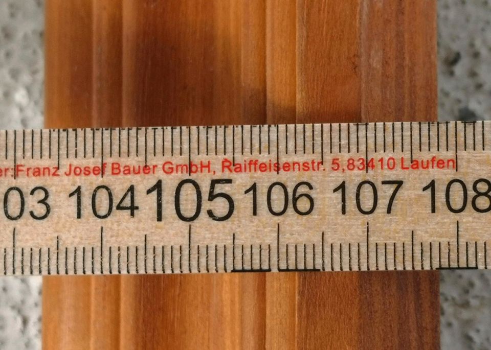 Holz Bilderrahmen Rahmen Öffnungsmaß 50,2 cm x 98,5 cm in Lübeck