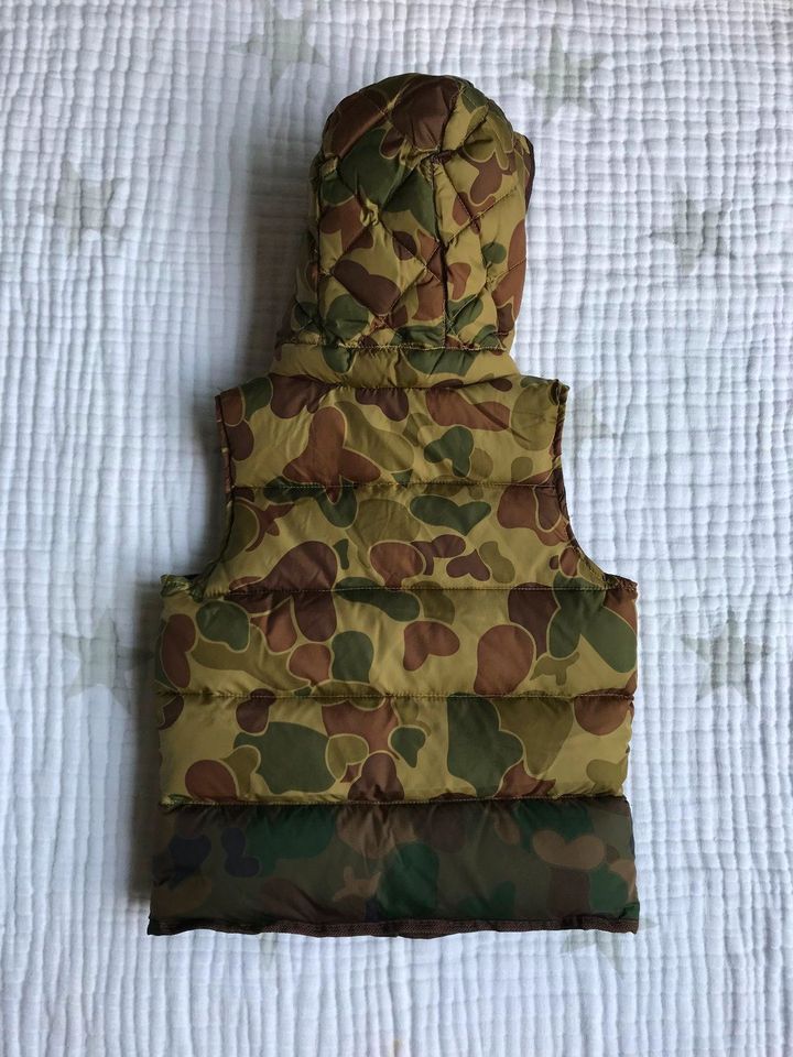 ★Coole Daunenweste von Scotch Shrunk Camouflage Gr. 116 wie NEU★ in Köln