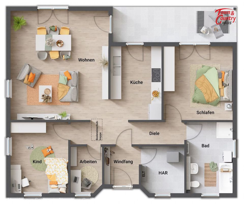 Winkelbungalow-Idylle pur: Genießen Sie das Leben in diesem charmanten Rückzugsort in Norderstapel