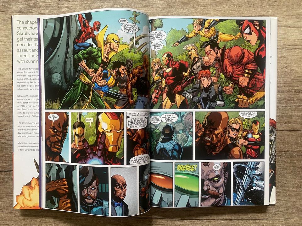 Marvel Comics SECRET INVASION Deluxe US HARDCOVER Avengers OOP in Berlin