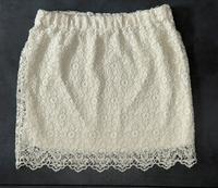 H&M Spitzenrock Gr. 38 Neu Häkelspitzen Rock hellbeige Bayern - Elsenfeld Vorschau