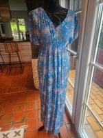 Esprit kleid Sommerkleid blau rot 36 Hessen - Höchst im Odenwald Vorschau