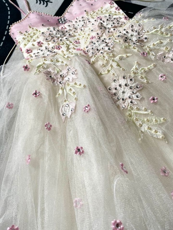 NEU 116 122 Blumenmädchen Kommunion Fee Prinzessin Hochzeit Elfe in München