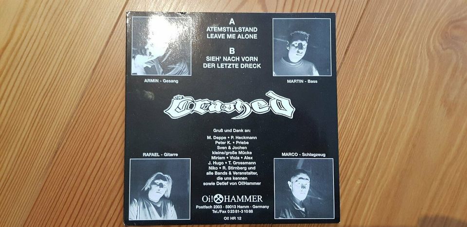 The Crashed ‎– Atemstillstand EP Vinyl - 7" in Leipzig