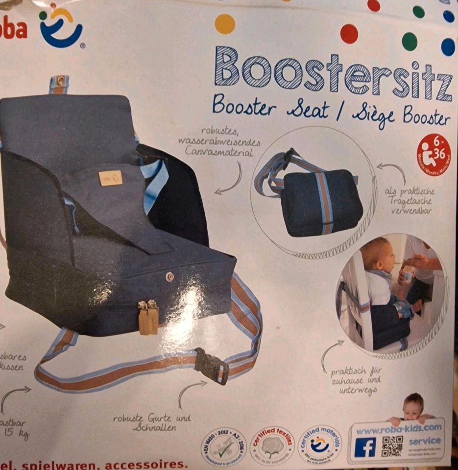 roba Boostersitz - Mobiler aufblasbarer Kindersitz in Freising