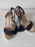 Menbur High Heels, Größe 39, Neu, schwarz/gold.  Abi Ball,  Club Nordrhein-Westfalen - Viersen Vorschau