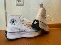 Converse Chucks „Run Star Hike“ in weiß/schwarz/gum, Gr. 37,5 Sachsen-Anhalt - Halle Vorschau