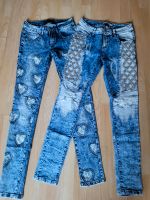 Jeans hose mit schöne muster Niedersachsen - Garbsen Vorschau