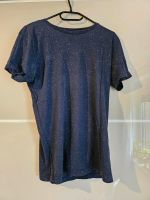 T-Shirt H&M Basic, Blau Größe M Hessen - Bad Nauheim Vorschau