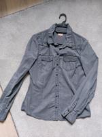 Graue Jeansbluse Bluse Only Nieten Hemdbluse Nordrhein-Westfalen - Lindlar Vorschau