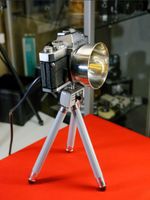 Spiegelreflexkamera Konica Autoreflex T3 als Retro-Kameralampe Nordrhein-Westfalen - Lübbecke  Vorschau