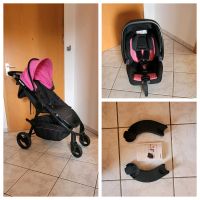 Recaro Babyschale Buggy Adapter Kinderwagen schwarz Pink Maxi cos Sachsen-Anhalt - Osterweddingen Vorschau