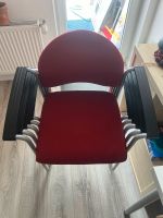 Praxisstühle Rot Armlehne 9x Nordrhein-Westfalen - Bornheim Vorschau
