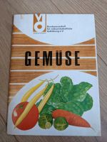 Alte Werbung Reklame Ernährungsbroschüre "Gemüse" (1969) Sachsen - Moritzburg Vorschau