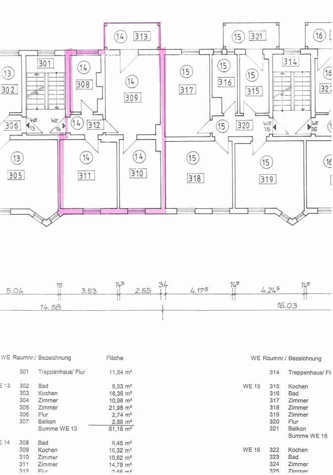 helle 2-Raumwohnung mit Balkon *Krankenhausnähe* in Köthen (Anhalt)