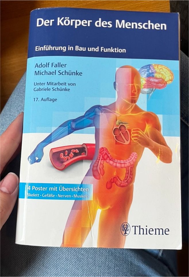 Der Körper des Menschen -Lehrbuch in Minderlittgen