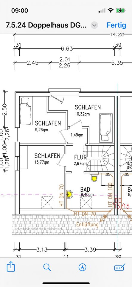 4 Neubau Doppelhaushälften 3-4 Zimmer mit Garten zu vermieten in Neumünster