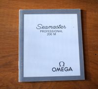 Omega Seamaster Professional 200M Pre-Bond Quartz Anleitung Nordrhein-Westfalen - Hiddenhausen Vorschau