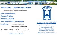 Job Arbeit Stelle Metall-Verarbeitung Großröhrsdorf HEUER (m/w/d) Sachsen - Großröhrsdorf Vorschau