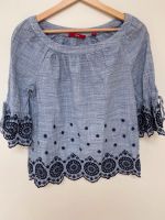 Bluse Damen S.Oliver blau mit Stickereien Baden-Württemberg - Gerlingen Vorschau