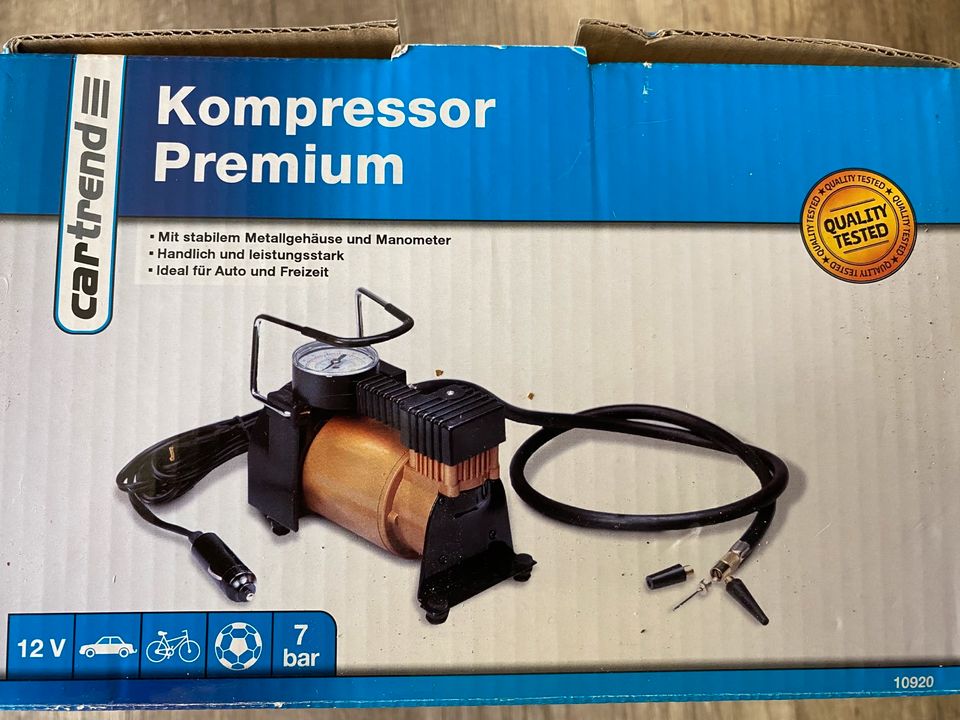 Luftkompressor 12 Volt OVP in Rommerskirchen