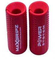 POWER SYSTEM-MAX GRIPZ-RED-XL  Fat Bar Training Grip Bonn - Nordstadt  Vorschau