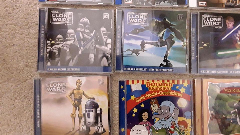 CD  Star Wars  drei ??? TKKG Minecraft Yakari Ritter Kokosnuss in Hamburg