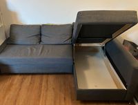 Eckbett-Sofa mit Bettkasten, Grau Couch Nordrhein-Westfalen - Rees Vorschau